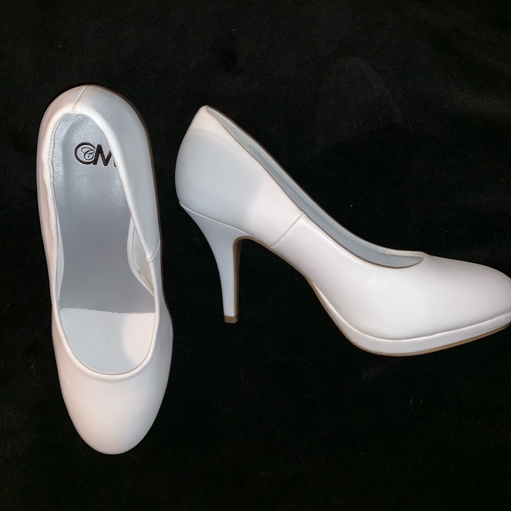 White Work Heels